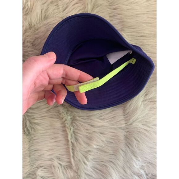 Speedo Navy Blue Swim Bucket Hat UV 50+ Toddler Baby Kids Size L/XL - Picture 4 of 5